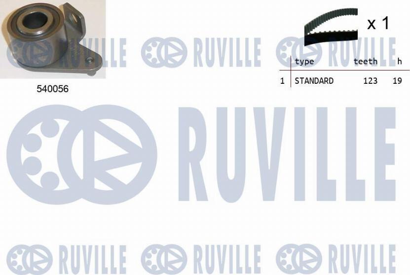 Ruville 550161 - Vaxt kəməri dəsti furqanavto.az