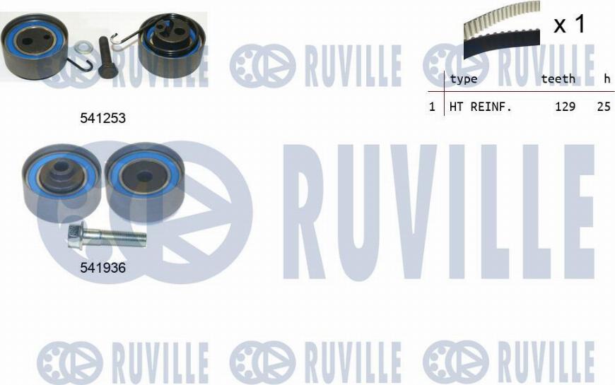 Ruville 550123 - Vaxt kəməri dəsti furqanavto.az