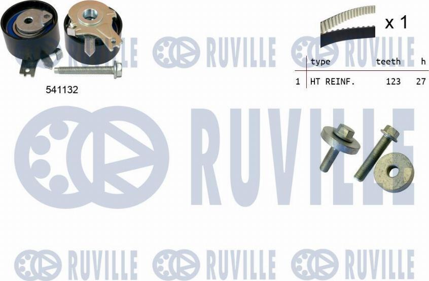 Ruville 550355 - Vaxt kəməri dəsti furqanavto.az