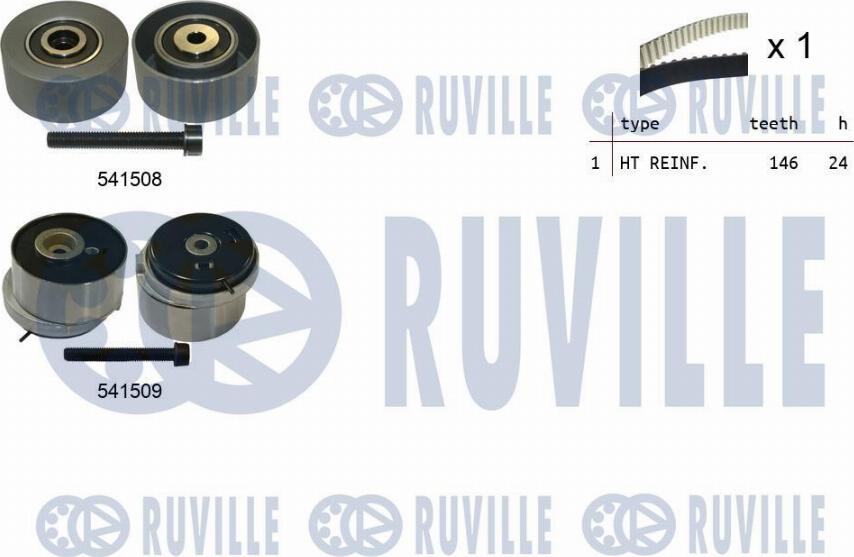 Ruville 550320 - Vaxt kəməri dəsti furqanavto.az