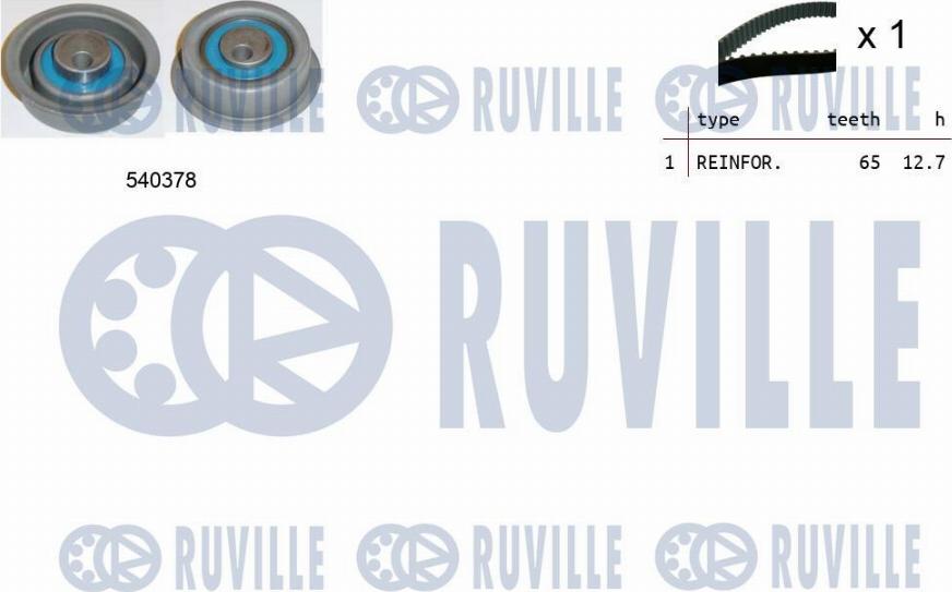 Ruville 550200 - Vaxt kəməri dəsti furqanavto.az