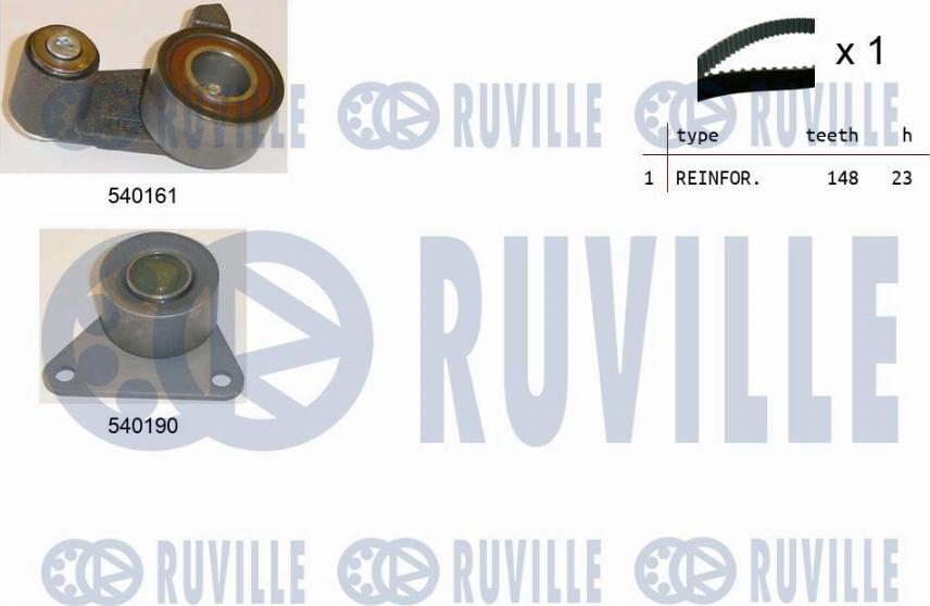 Ruville 550213 - Vaxt kəməri dəsti furqanavto.az