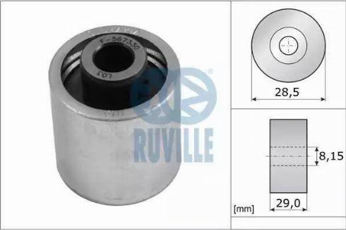 Ruville 55773 - Yönləndirmə / Bələdçi kasnağı, vaxt kəməri furqanavto.az