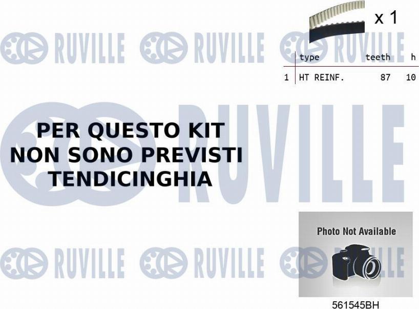 Ruville 55B0052 - Su Pompası və Vaxt Kəməri Dəsti www.furqanavto.az