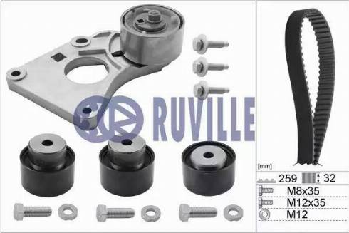 Ruville 5664370 - Vaxt kəməri dəsti furqanavto.az