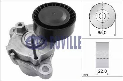 Ruville 58458 - Kəmər Dartıcı, v-yivli kəmər furqanavto.az