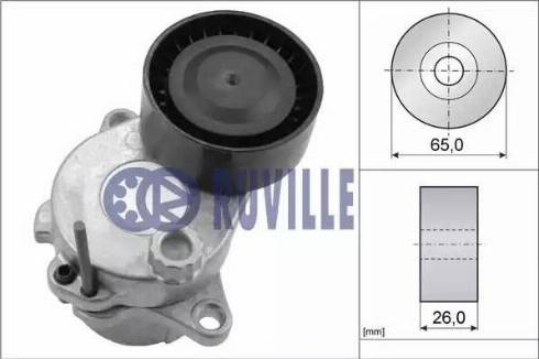 Ruville 57541 - Kəmər Dartıcı, v-yivli kəmər furqanavto.az