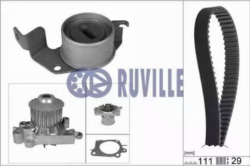 Ruville 57312701 - Su Pompası və Vaxt Kəməri Dəsti furqanavto.az