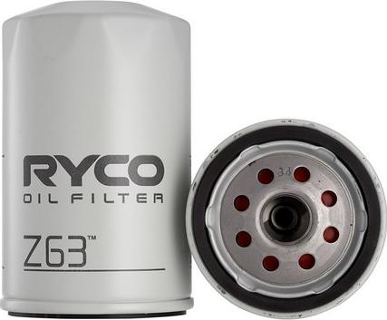 RYCO Z63 - Yağ filtri furqanavto.az