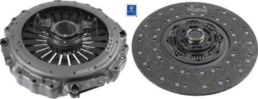 SACHS 3400 700 472 - Debriyaj dəsti furqanavto.az