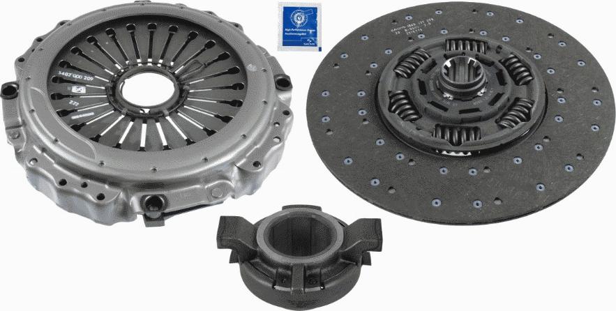 SACHS 3400 700 644 - Debriyaj dəsti furqanavto.az