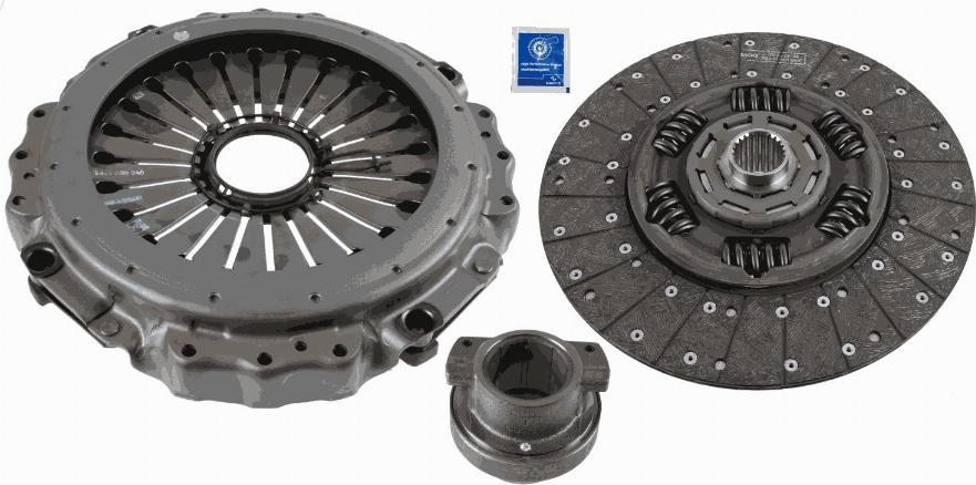 SACHS 3400 700 668 - Debriyaj dəsti furqanavto.az