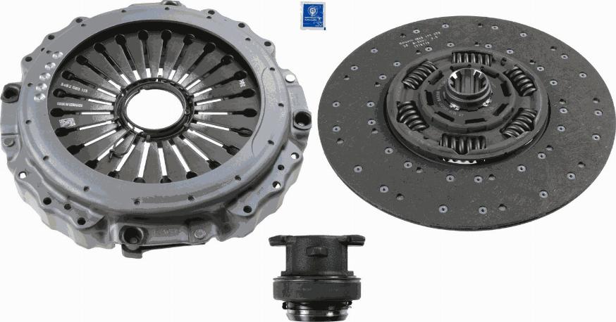 SACHS 3400 700 393 - Debriyaj dəsti furqanavto.az