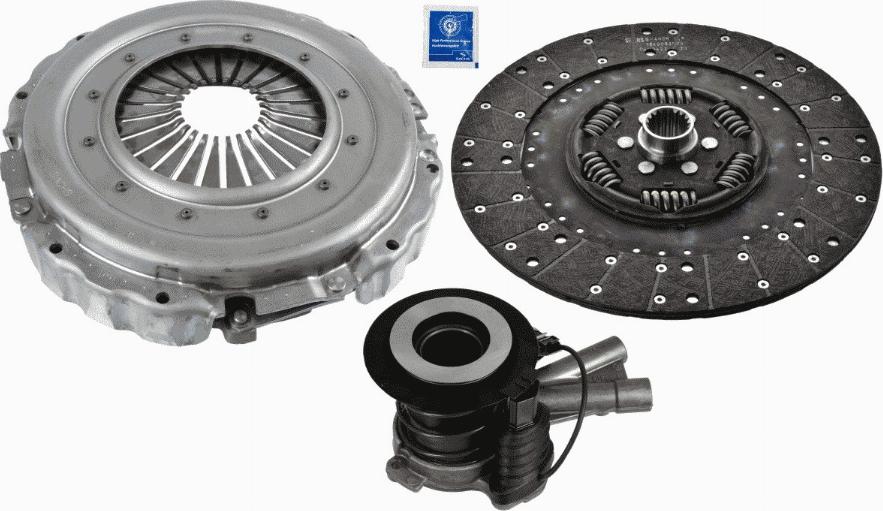 SACHS 3400 710 009 - Debriyaj dəsti furqanavto.az