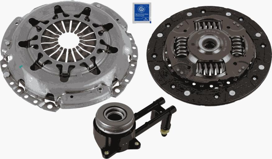 SACHS 3000 990 493 - Debriyaj dəsti furqanavto.az