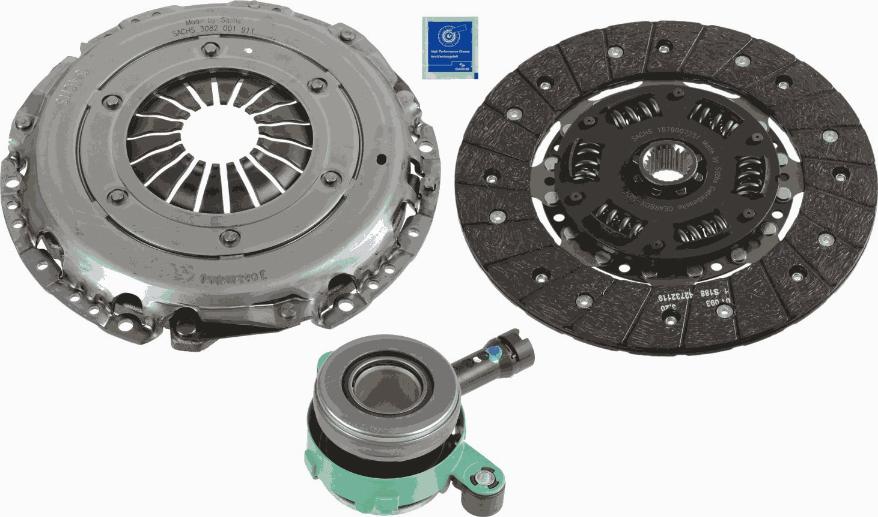 SACHS 3000 990 401 - Debriyaj dəsti furqanavto.az