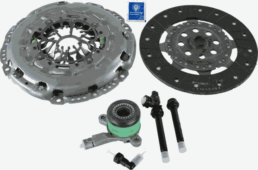 SACHS 3000 990 512 - Debriyaj dəsti furqanavto.az