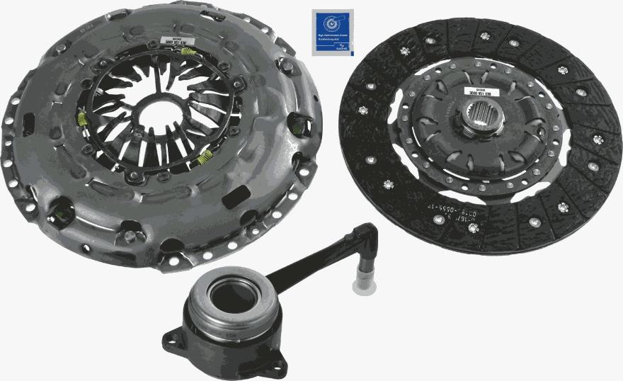 SACHS 3000 990 199 - Debriyaj dəsti furqanavto.az