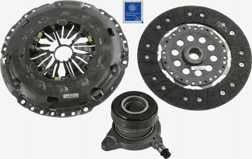 SACHS 3000 990 184 - Debriyaj dəsti furqanavto.az