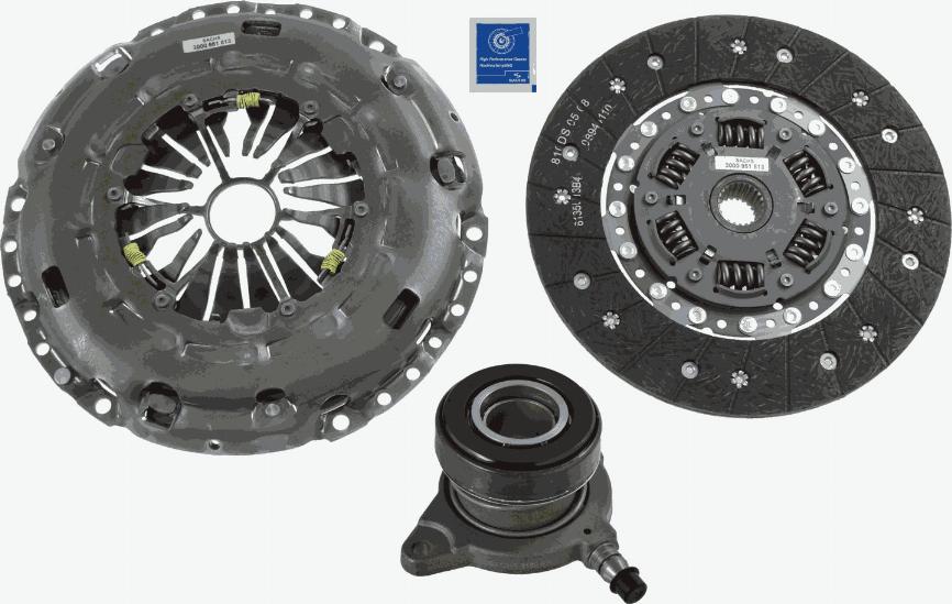 SACHS 3000 990 181 - Debriyaj dəsti furqanavto.az