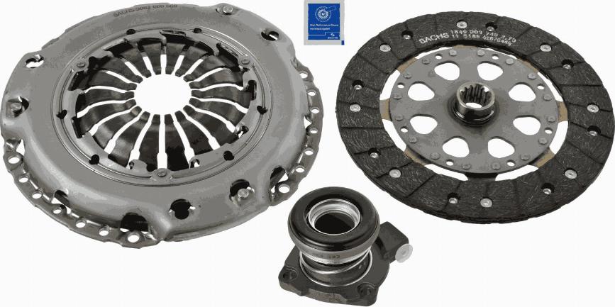 SACHS 3000 990 134 - Debriyaj dəsti furqanavto.az