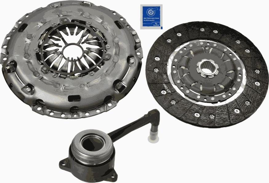 SACHS 3000 990 121 - Debriyaj dəsti furqanavto.az