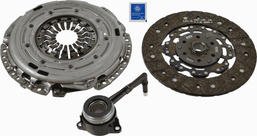 SACHS 3000 990 328 - Debriyaj dəsti furqanavto.az