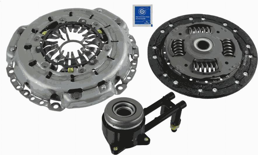 SACHS 3000 990 225 - Debriyaj dəsti furqanavto.az