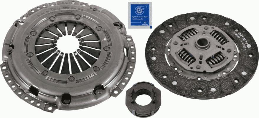 SACHS 3000 950 956 - Debriyaj dəsti furqanavto.az