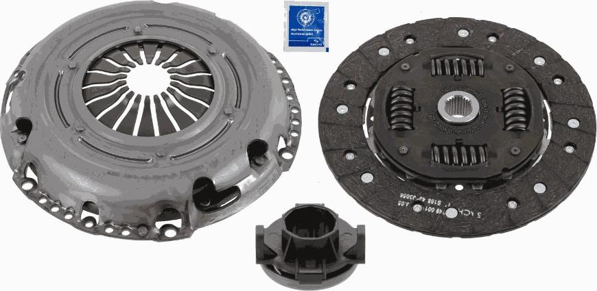 SACHS 3000 950 601 - Debriyaj dəsti furqanavto.az