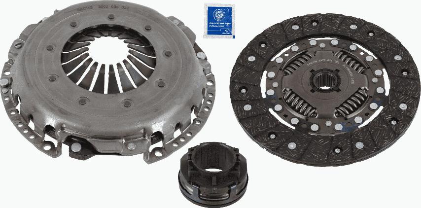 SACHS 3000 951 637 - Debriyaj dəsti furqanavto.az