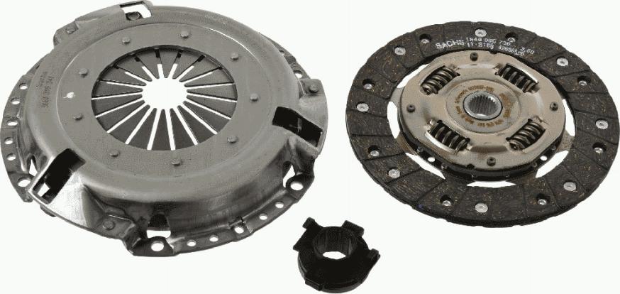 SACHS 3000 951 204 - Debriyaj dəsti furqanavto.az