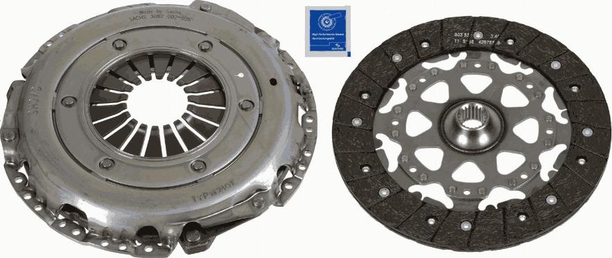 SACHS 3000 970 097 - Debriyaj dəsti furqanavto.az