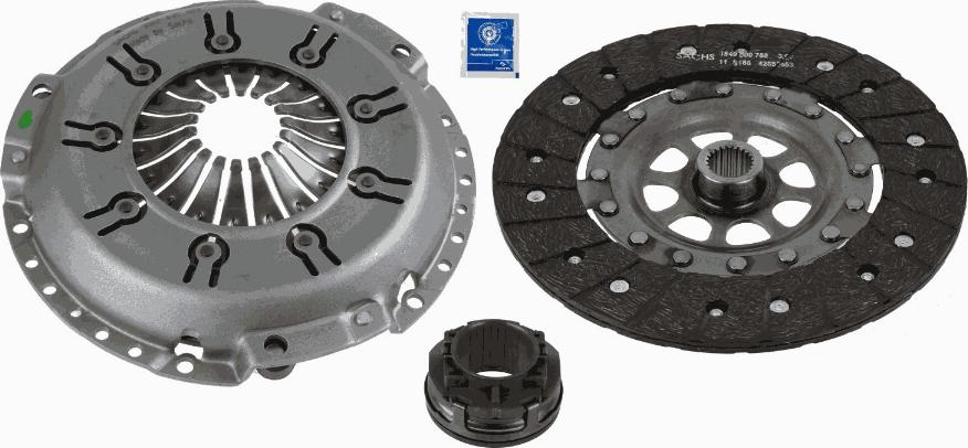 SACHS 3000 851 602 - Debriyaj dəsti furqanavto.az