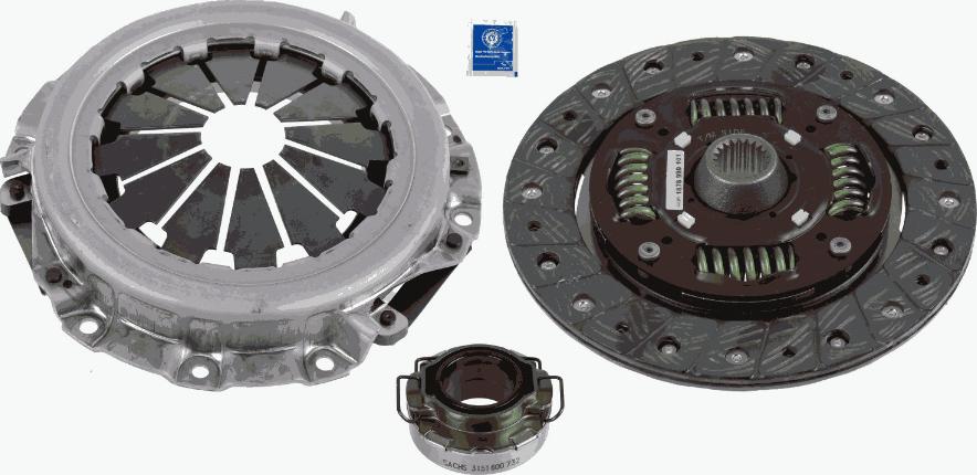 SACHS 3000 836 401 - Debriyaj dəsti furqanavto.az