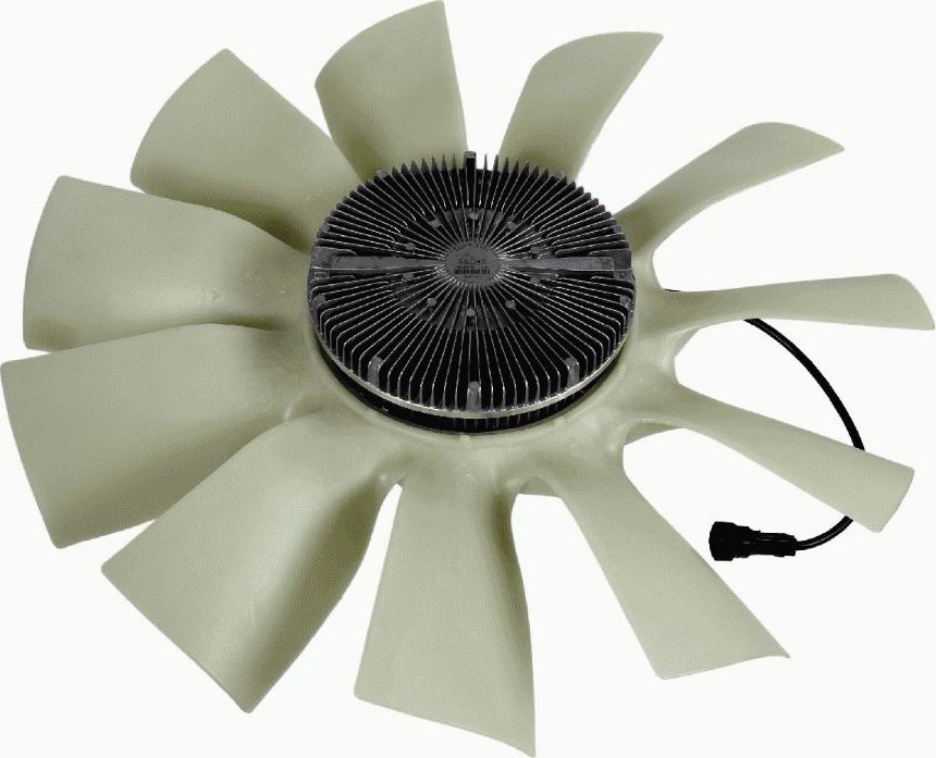 SACHS 2166 502 004 - Debriyaj, radiator ventilyatoru furqanavto.az