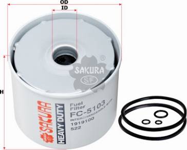 SAKURA FC-5103 - Yanacaq filtri furqanavto.az