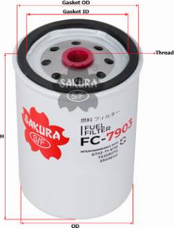 SAKURA FC7903 - Yanacaq filtri furqanavto.az