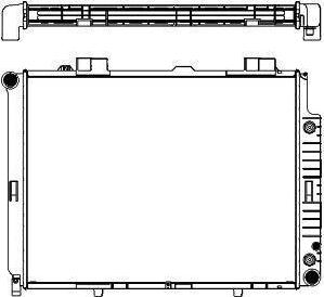 SAKURA Automotive 3311-1003 - Radiator, mühərrikin soyudulması furqanavto.az