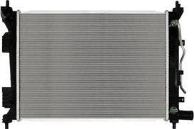 SAKURA Automotive 3221-8529 - Radiator, mühərrikin soyudulması furqanavto.az