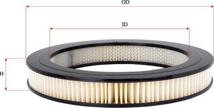 SAKURA Automotive A-1111 - Hava filtri furqanavto.az