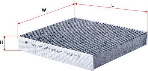 SAKURA Automotive CAC-1807 - Filtr, daxili hava furqanavto.az