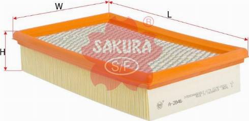 Sakura Filters AU FA-2846 - Hava filtri furqanavto.az