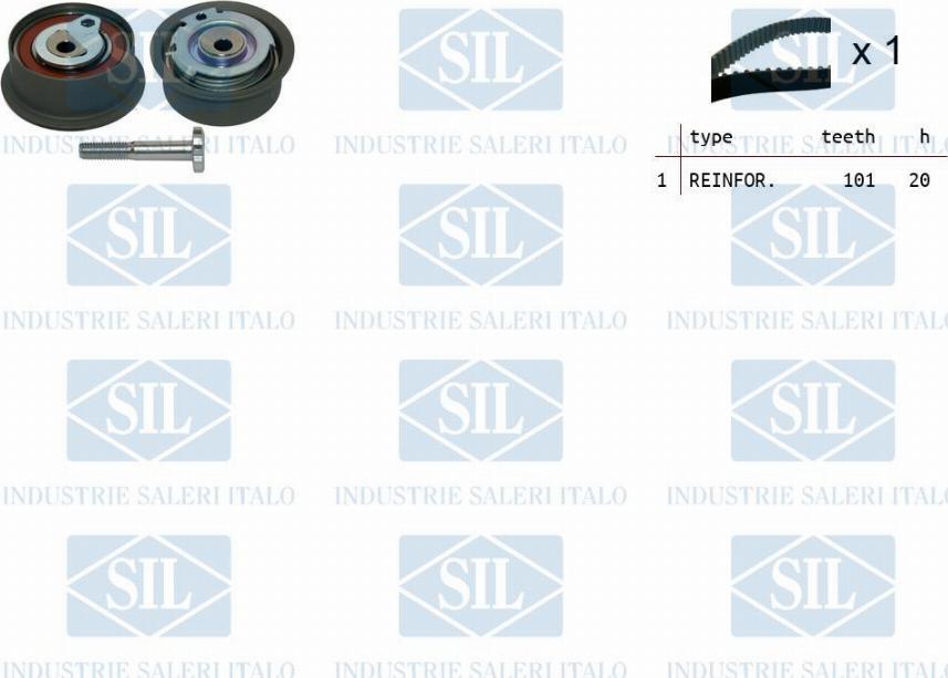 Saleri SIL TK1493 - Vaxt kəməri dəsti furqanavto.az