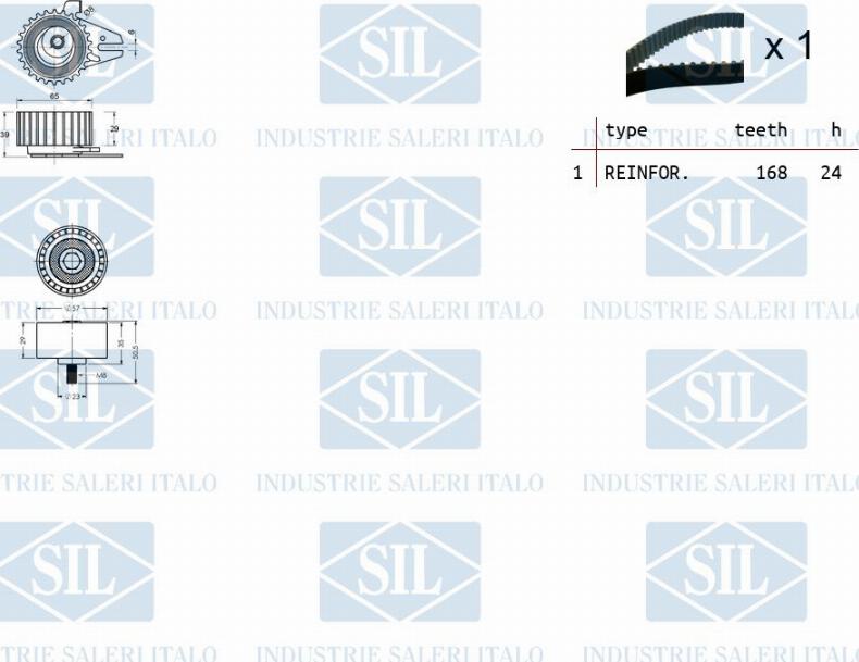 Saleri SIL TK1141 - Vaxt kəməri dəsti furqanavto.az