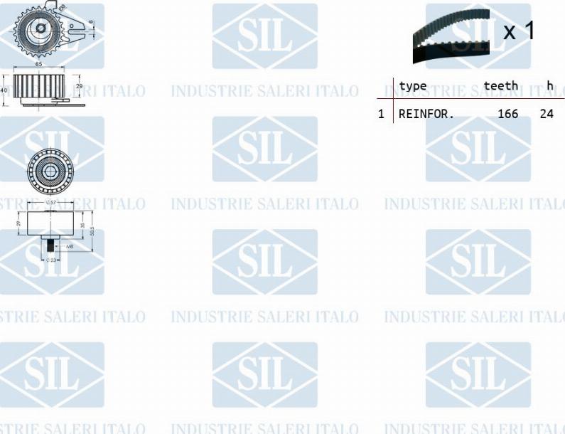 Saleri SIL TK1101 - Vaxt kəməri dəsti furqanavto.az