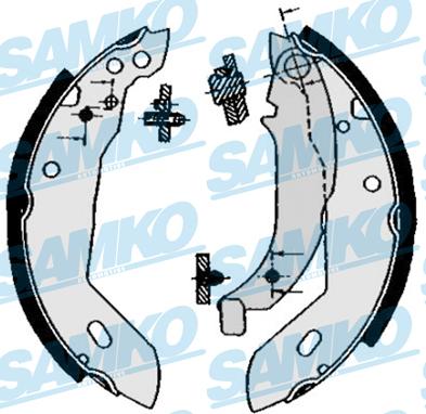 Samko 84670 - Əyləc Başlığı Dəsti furqanavto.az