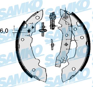 Samko 84320 - Əyləc Başlığı Dəsti furqanavto.az