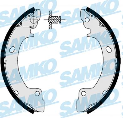 Samko 86410 - Əyləc Başlığı Dəsti furqanavto.az