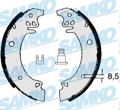 Samko 82750 - Əyləc Başlığı Dəsti furqanavto.az